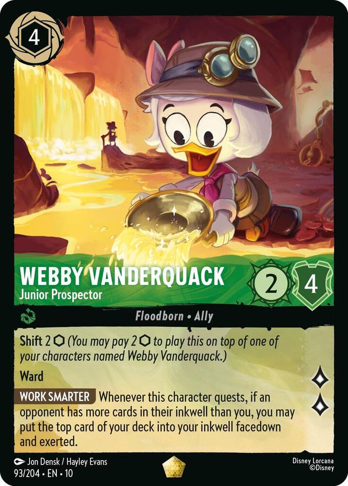 Webby Vanderquack - Junior Prospector card image