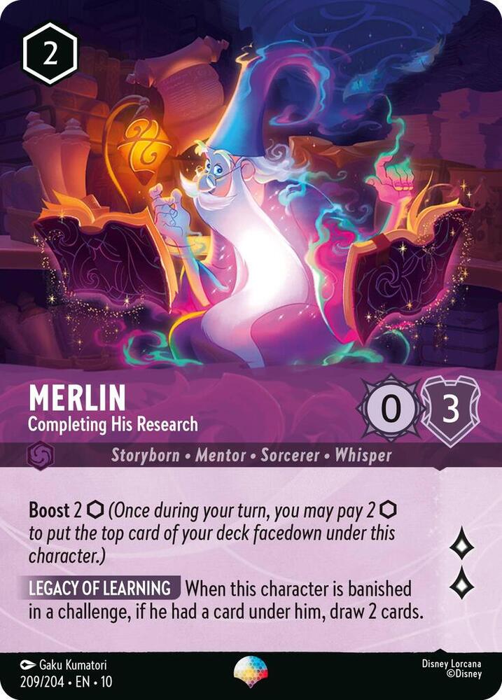 Merlin - Completing His Research (Epic) card image