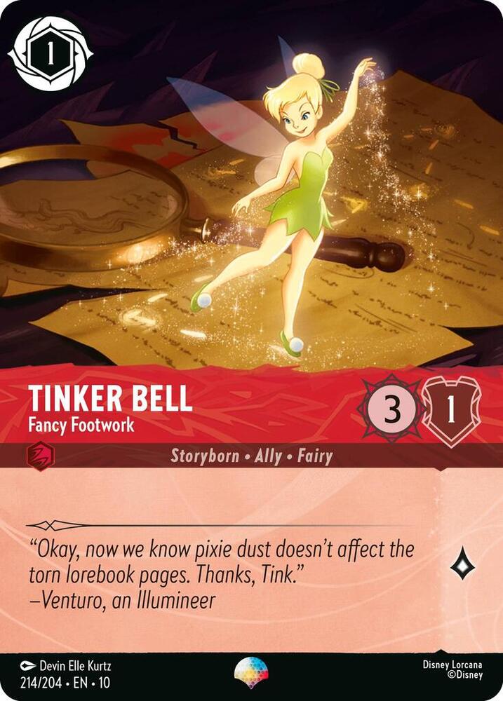 Tinker Bell - Fancy Footwork (Epic) card image