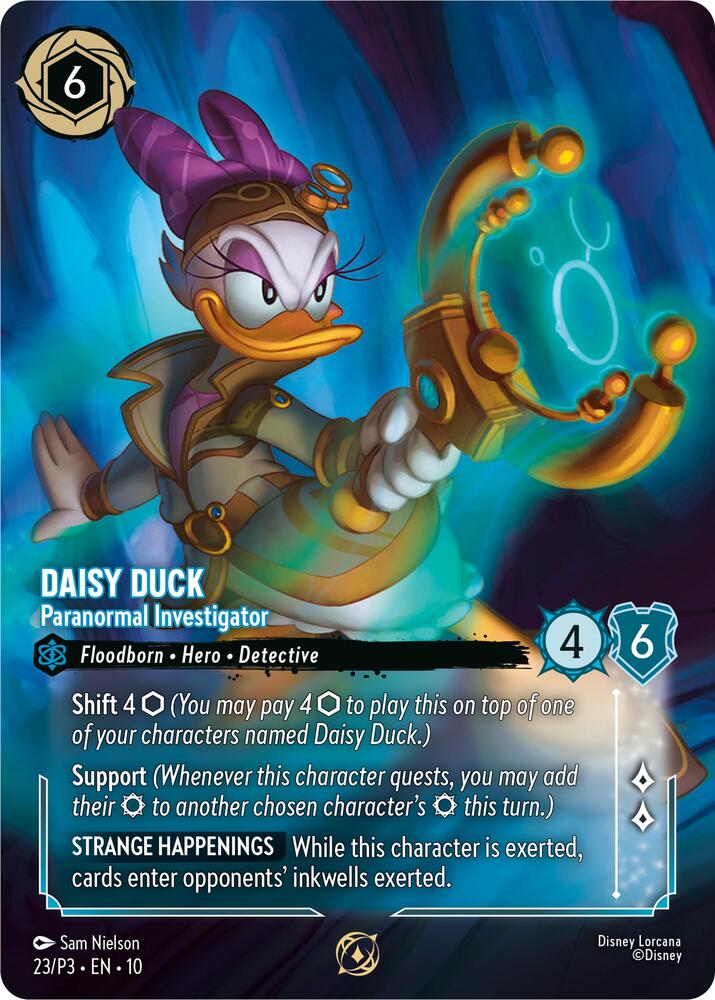 Daisy Duck - Paranormal Investigator (Store Championship Participant) card image