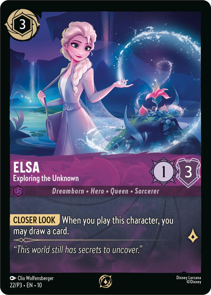Elsa - Exploring the Unknown card image