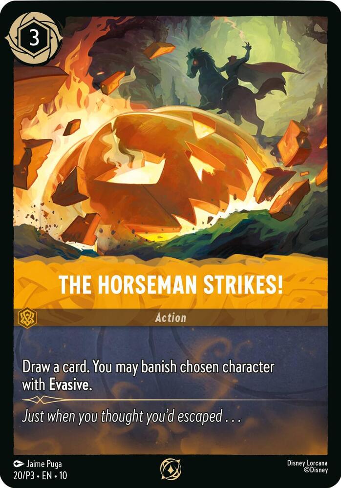 The Horseman Strikes! card image