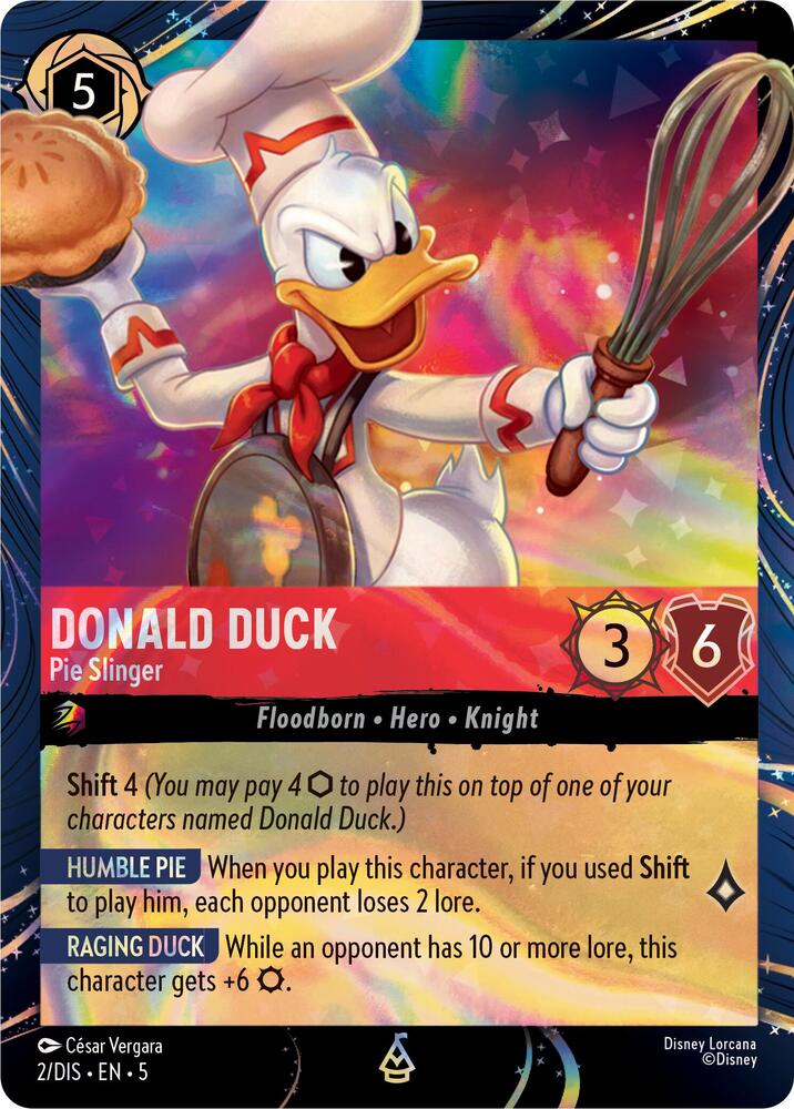 Donald Duck - Pie Slinger card image