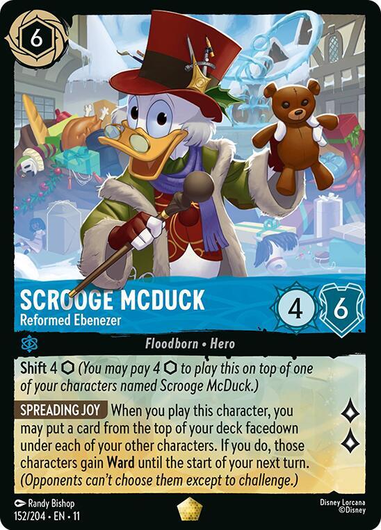 Scrooge McDuck - Reformed Ebenezer card image