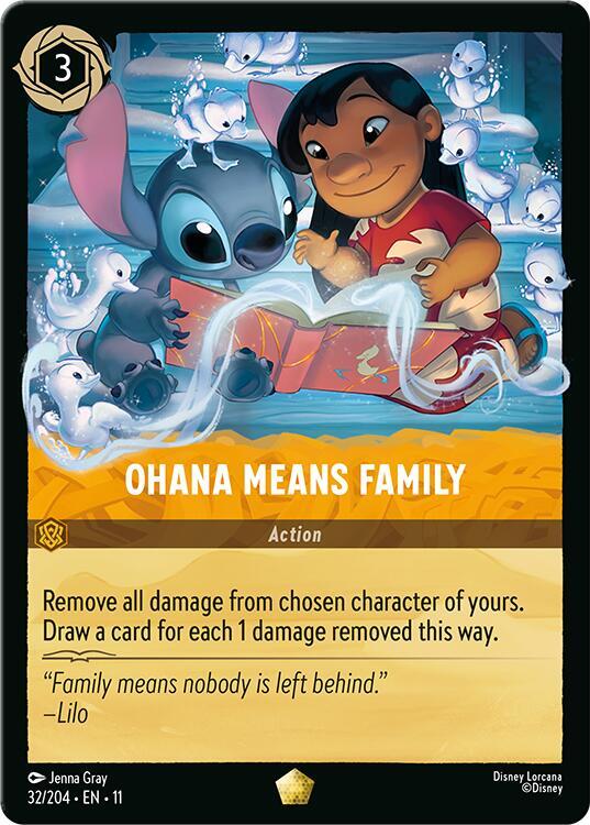Ohana Means Family card image