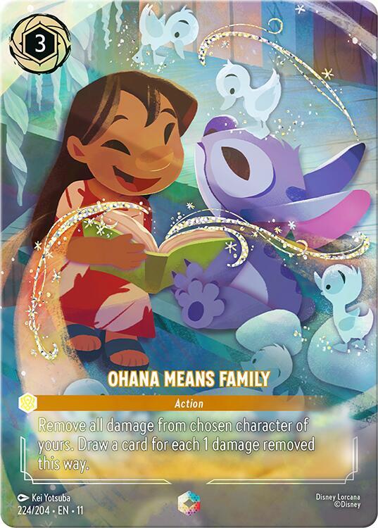 Ohana Means Family (Enchanted) card image