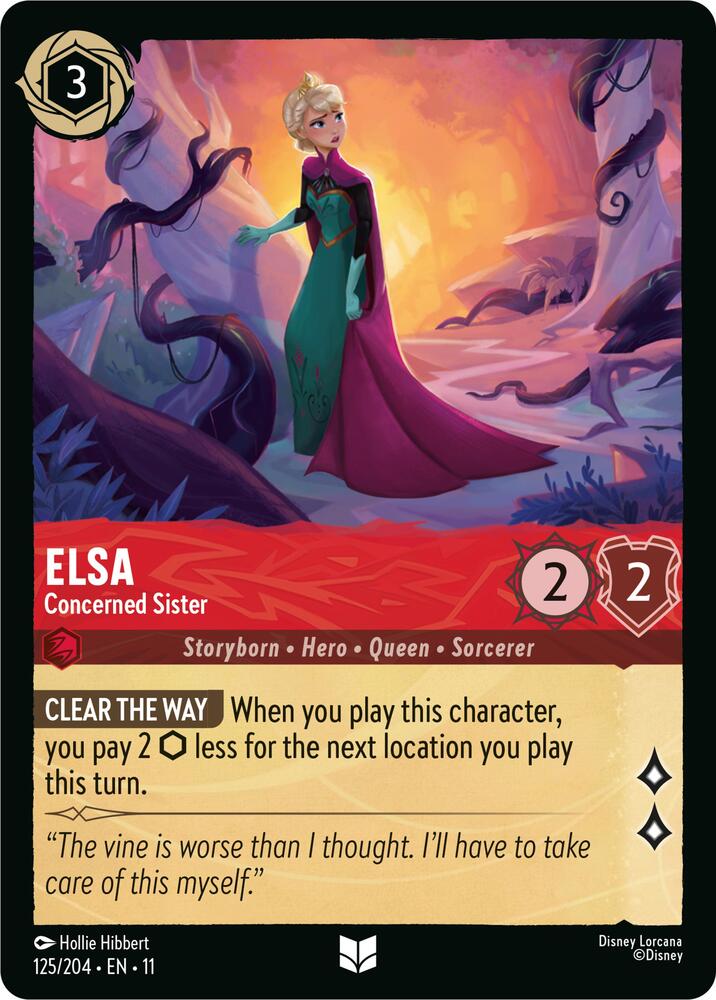 Elsa - Concerned Sister card image
