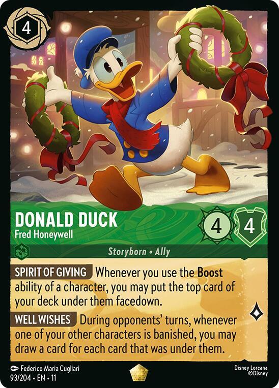 Donald Duck - Fred Honeywell card image