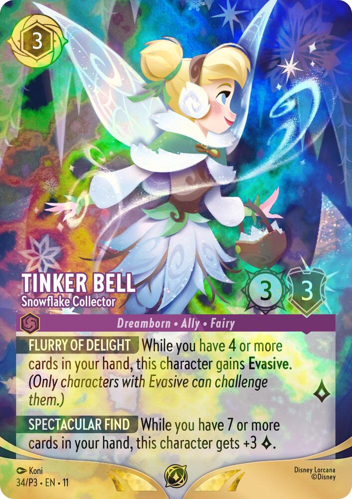Tinker Bell - Snowflake Collector (Store Championship) card image