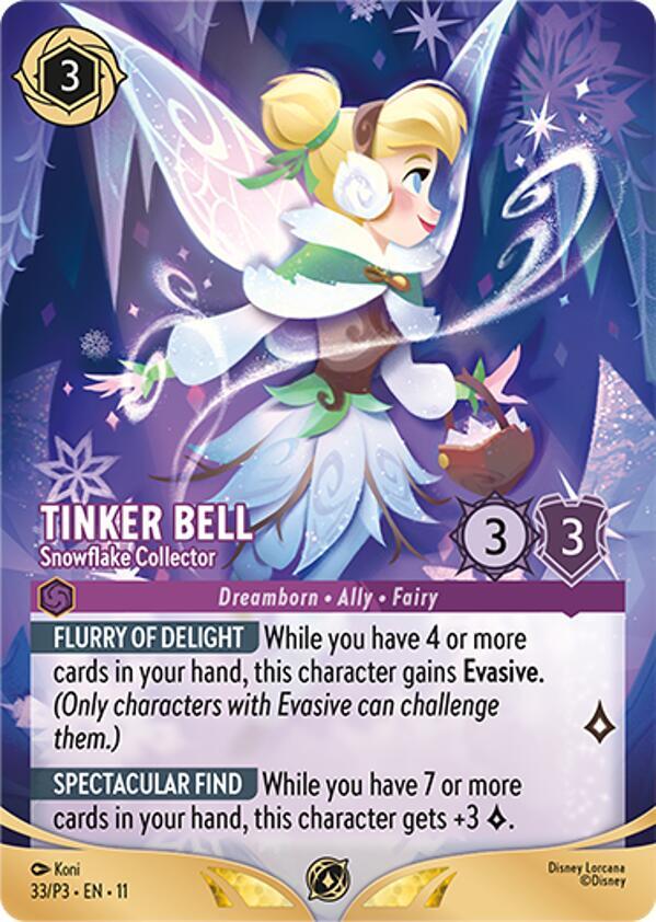 Tinker Bell - Snowflake Collector (Store Championship Participant) card image