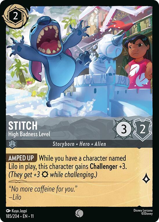 Stitch - High Badness Level card image