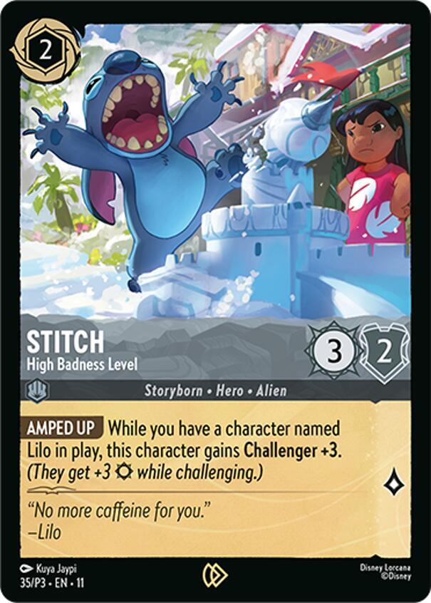 Stitch - High Badness Level card image