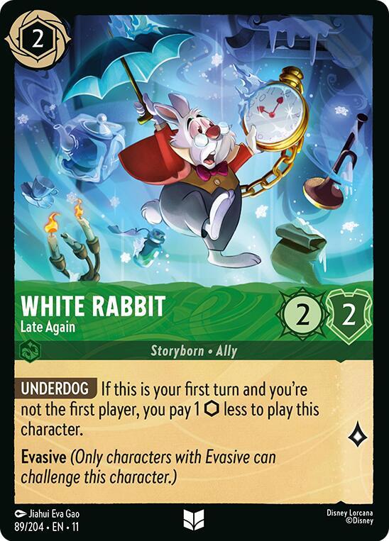 White Rabbit - Late Again card image