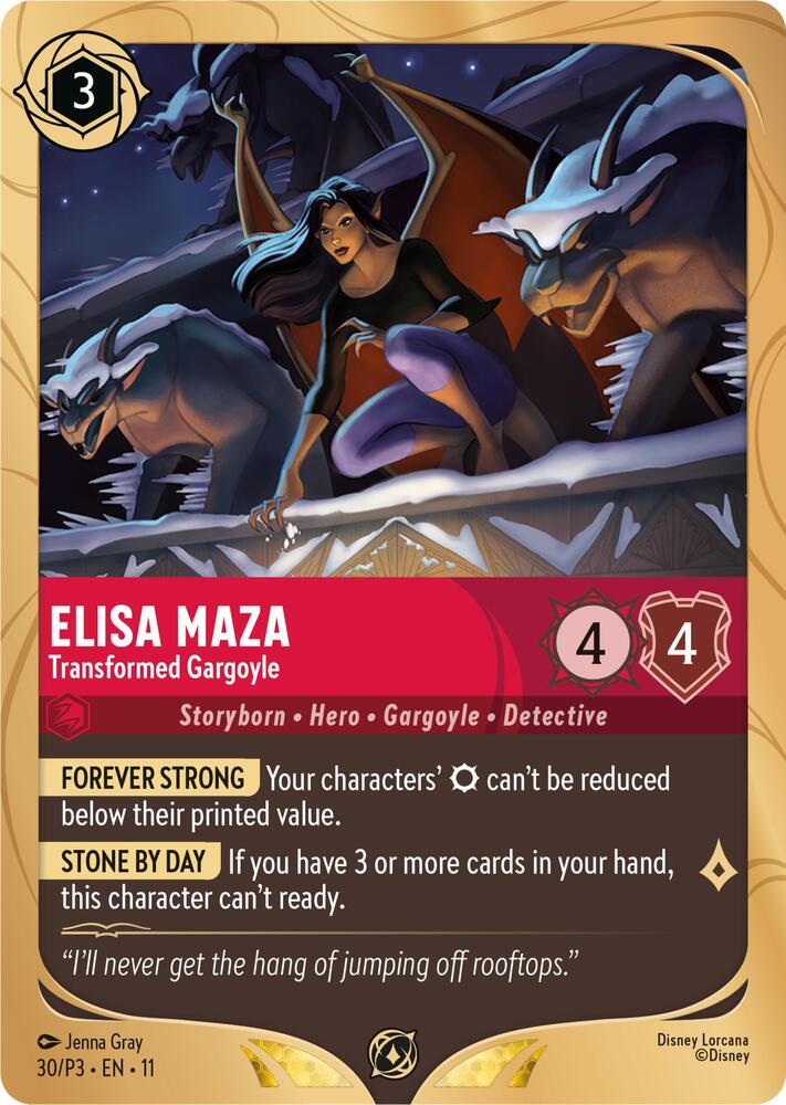 Elisa Maza - Transformed Gargoyle card image