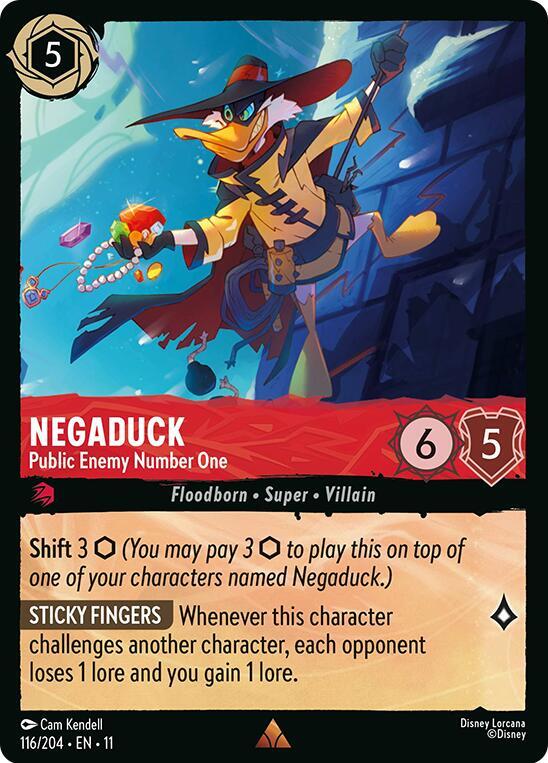Negaduck - Public Enemy Number One card image
