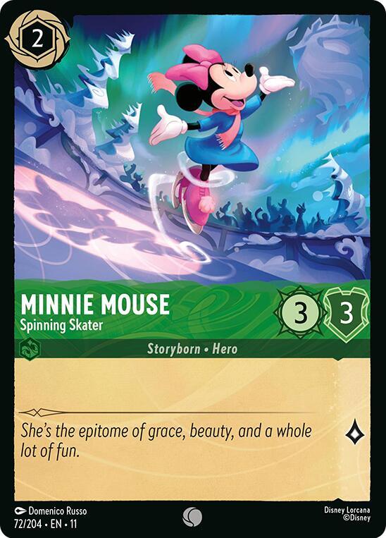 Minnie Mouse - Spinning Skater card image