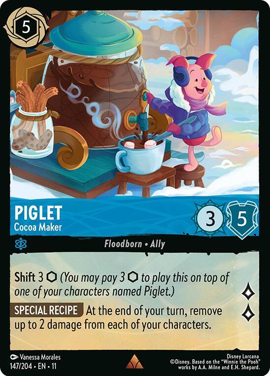 Piglet - Cocoa Maker card image