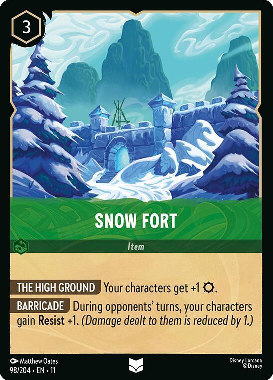 Snow Fort card image