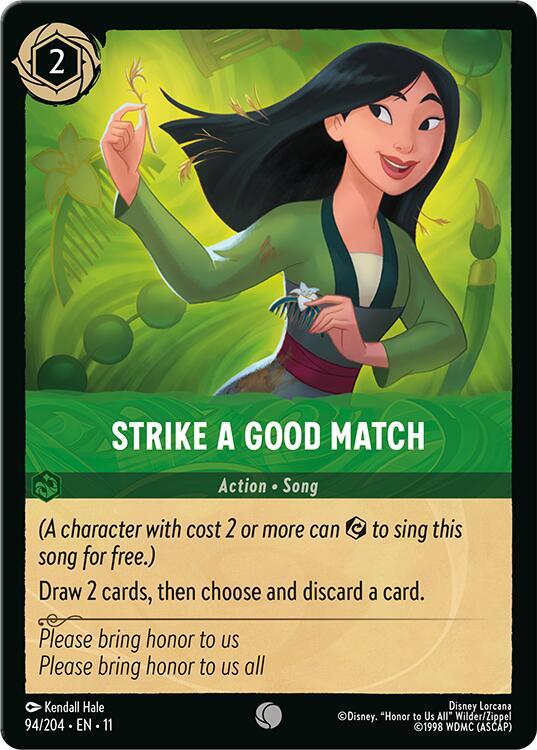 Strike a Good Match card image
