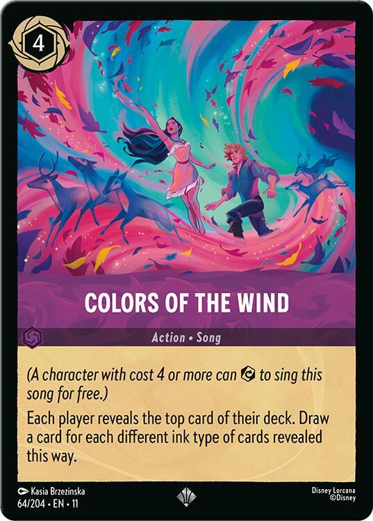 Colors of the Wind card image