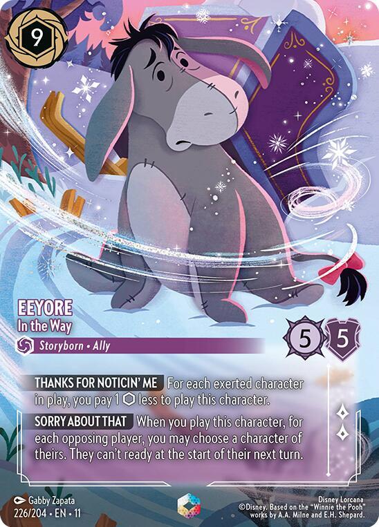 Eeyore - In the Way (Enchanted) card image