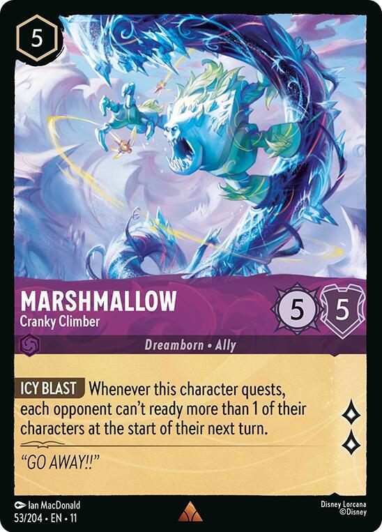 Marshmallow - Cranky Climber card image
