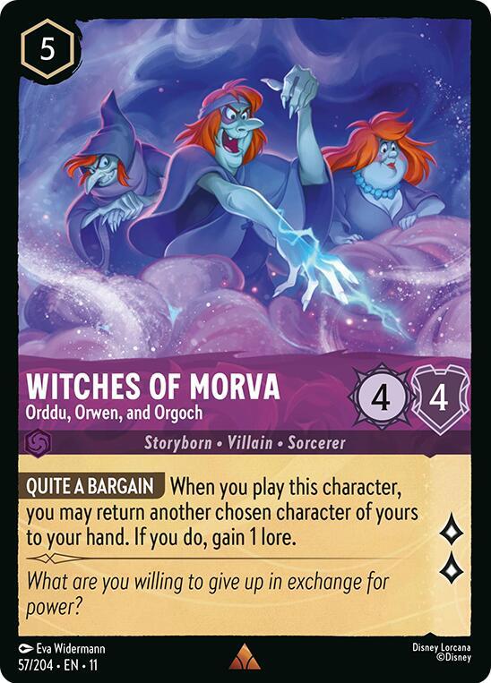 Witches of Morva - Orddu, Orwen, and Orgoch card image