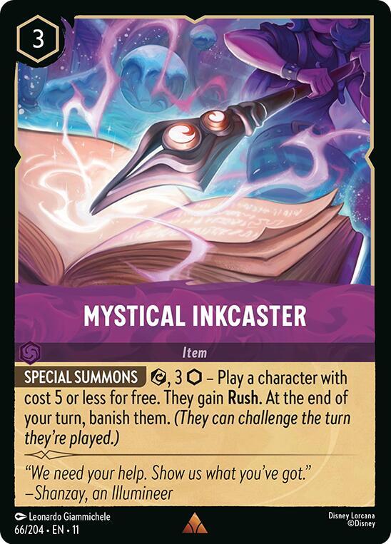Mystical Inkcaster card image