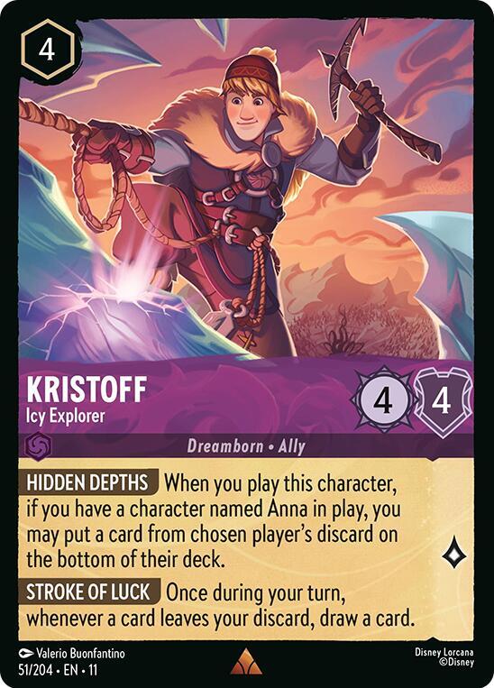 Kristoff - Icy Explorer card image