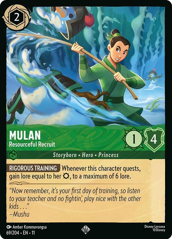 Mulan - Resourceful Recruit card image