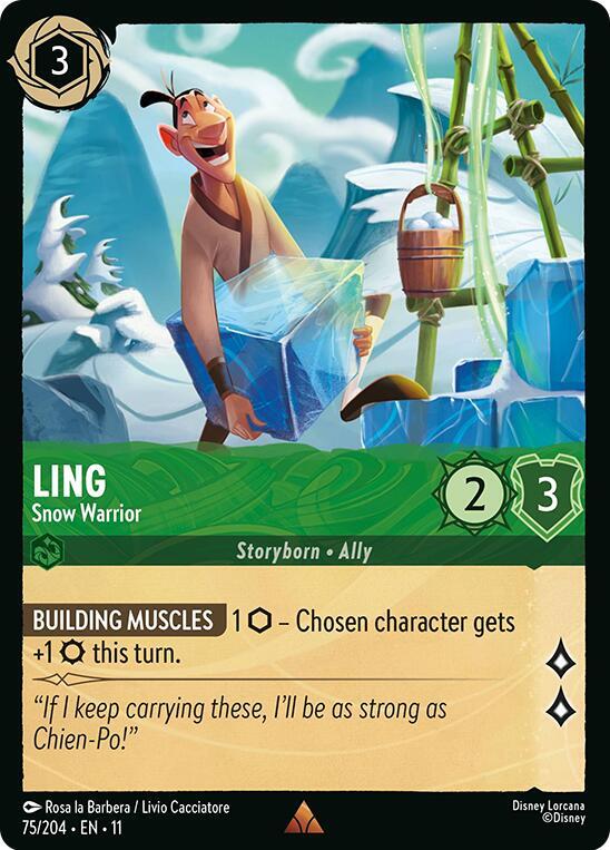 Ling - Snow Warrior card image