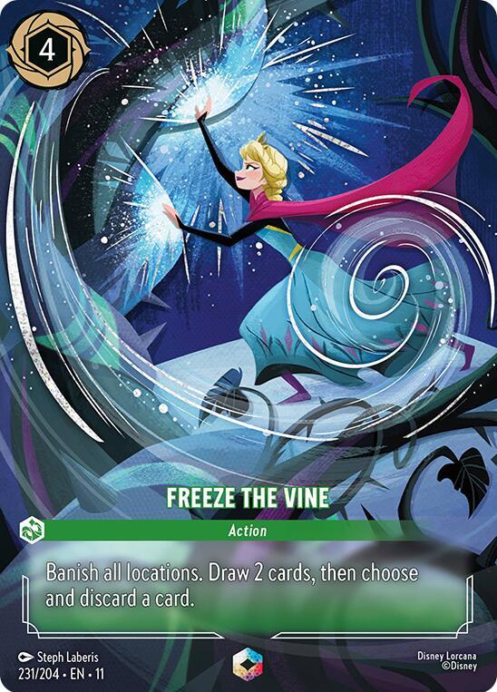 Freeze the Vine (Enchanted) card image