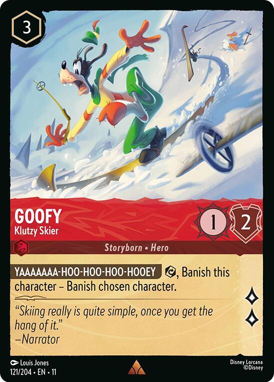 Goofy - Klutzy Skier card image