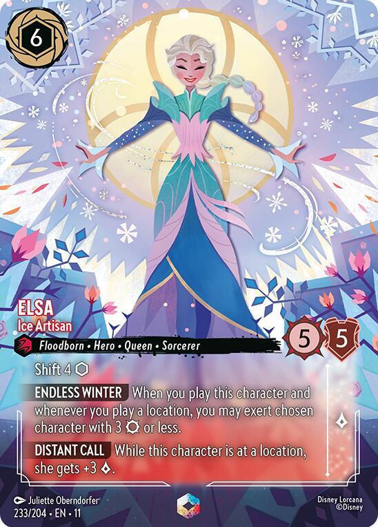 Elsa - Ice Artisan (Enchanted) card image