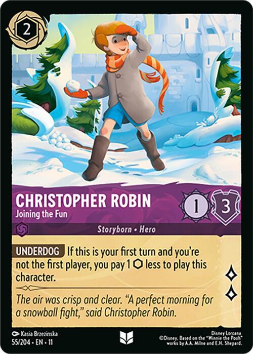 Christopher Robin - Joining the Fun card image