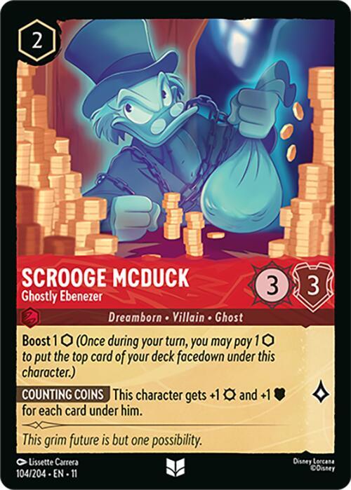 Scrooge McDuck - Ghostly Ebenezer card image