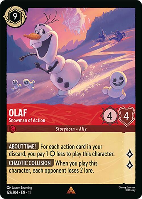 Olaf - Snowman of Action card image