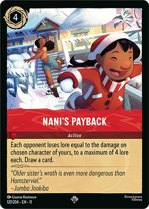 Nani's Payback card image