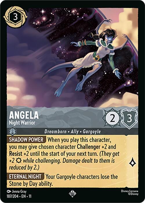 Angela - Night Warrior card image