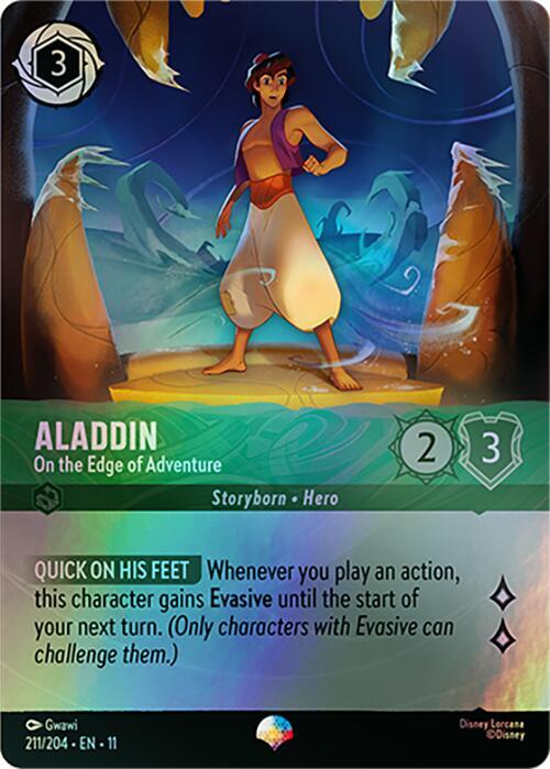Aladdin - On the Edge of Adventure (Epic) card image
