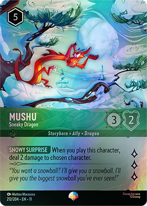 Mushu - Sneaky Dragon (Epic) card image