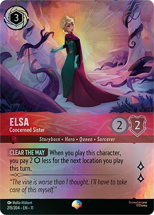 Elsa - Concerned Sister (Epic) card image
