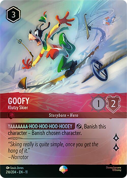 Goofy - Klutzy Skier (Epic) card image