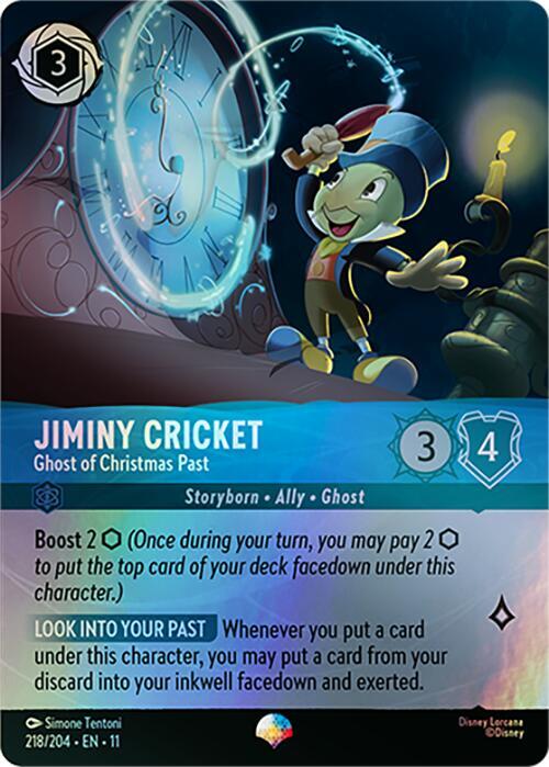 Jiminy Cricket - Ghost of Christmas Past (Epic) card image