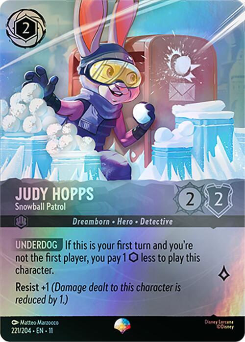 Judy Hopps - Snowball Patrol (Epic) card image