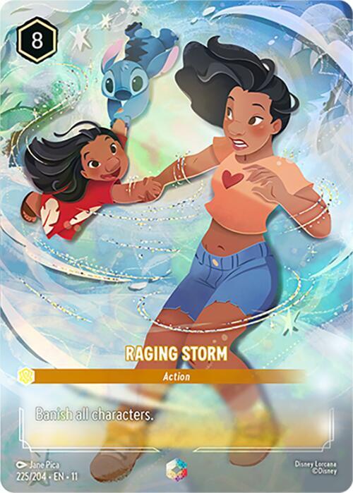 Raging Storm (Enchanted) card image