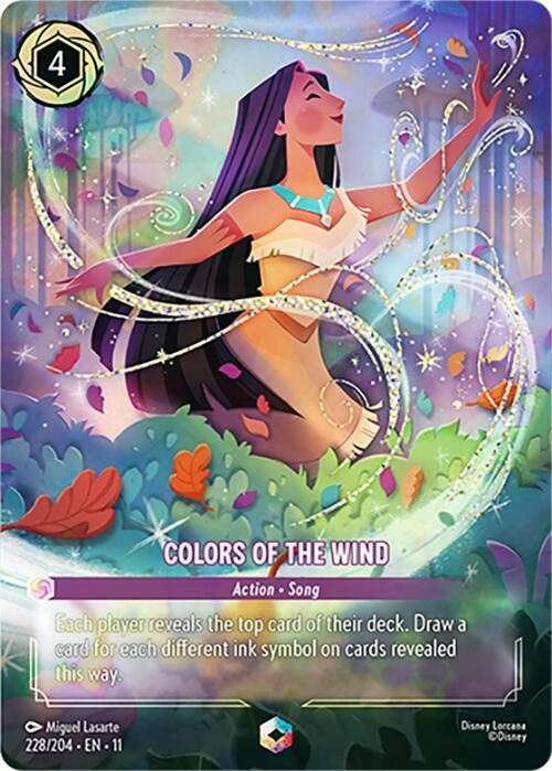 Colors of the Wind (Enchanted) card image