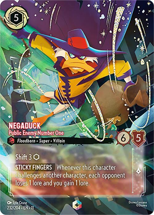 Negaduck - Public Enemy Number One (Enchanted) card image
