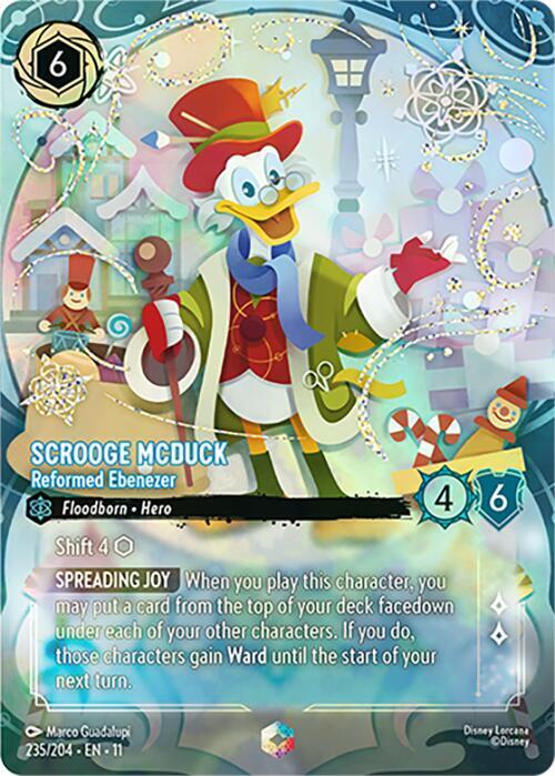 Scrooge McDuck - Reformed Ebenezer (Enchanted) card image
