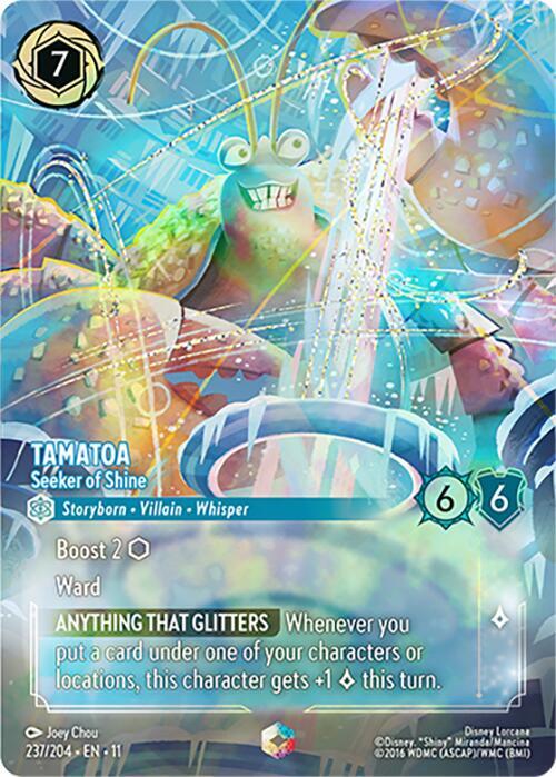Tamatoa - Seeker of Shine (Enchanted) card image